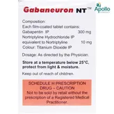 Gabaneuron NT Tablet 15's, Pack of 15 TABLETS