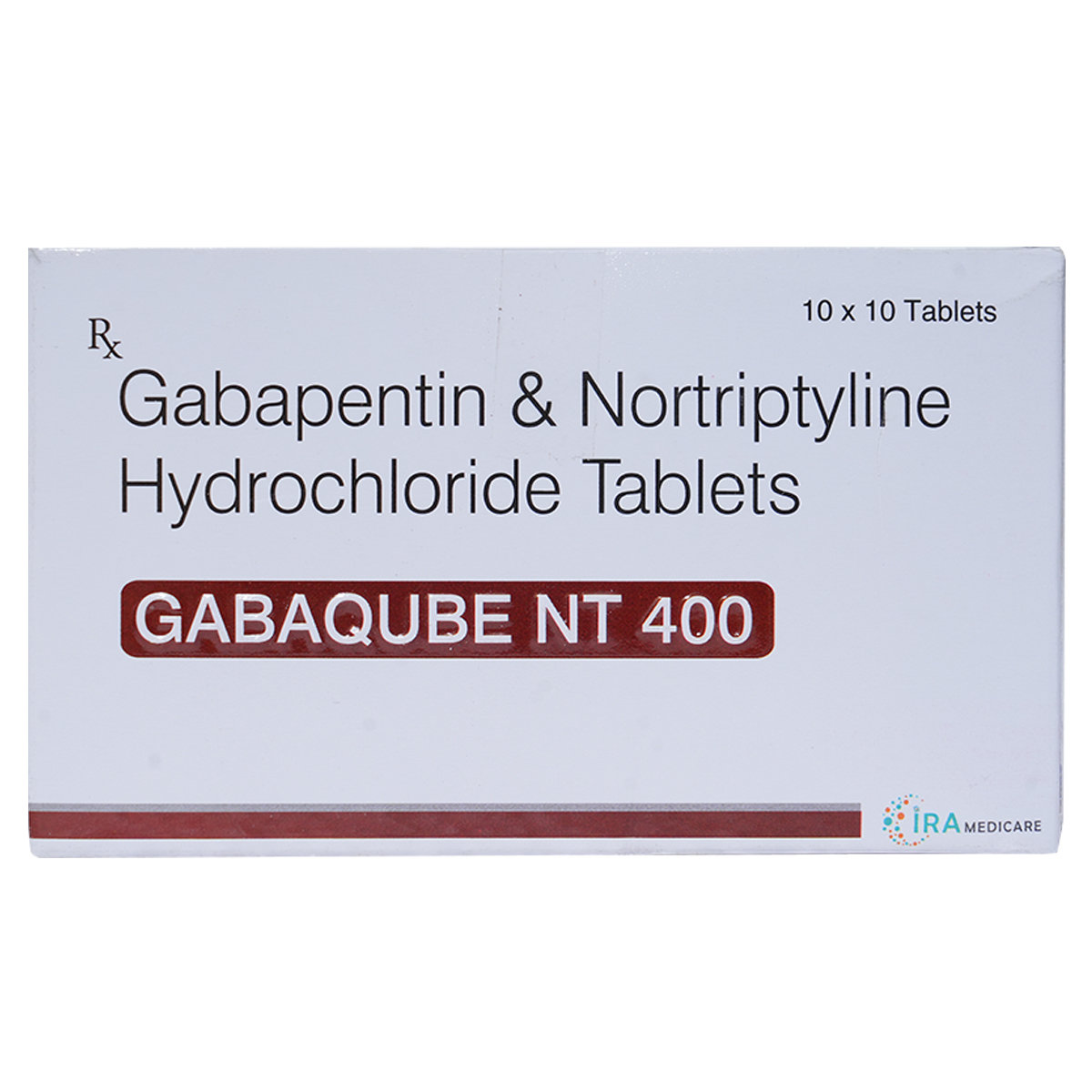 Gabaqube NT 400 Tablet 10's, Pack of 10 Gabaqube NT 400 Tablet 10's, Pack of 10