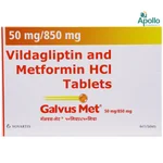 Galvus Met 50 mg/850 mg Tablet 