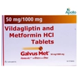 Galvus Met 50 mg/1000 mg Tablet 15's