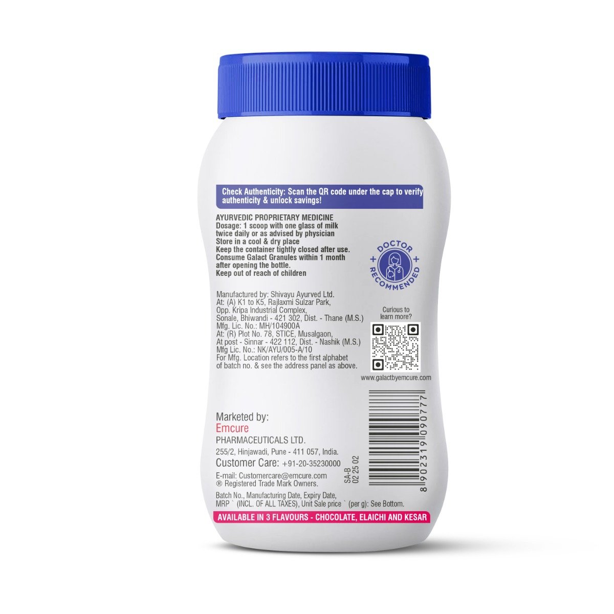 Galact Lactation Granules Chocolate Flavour with Shatavari, 200 gm, Pack of 1 Galact Lactation Granules Chocolate Flavour with Shatavari, 200 gm, Pack of 1