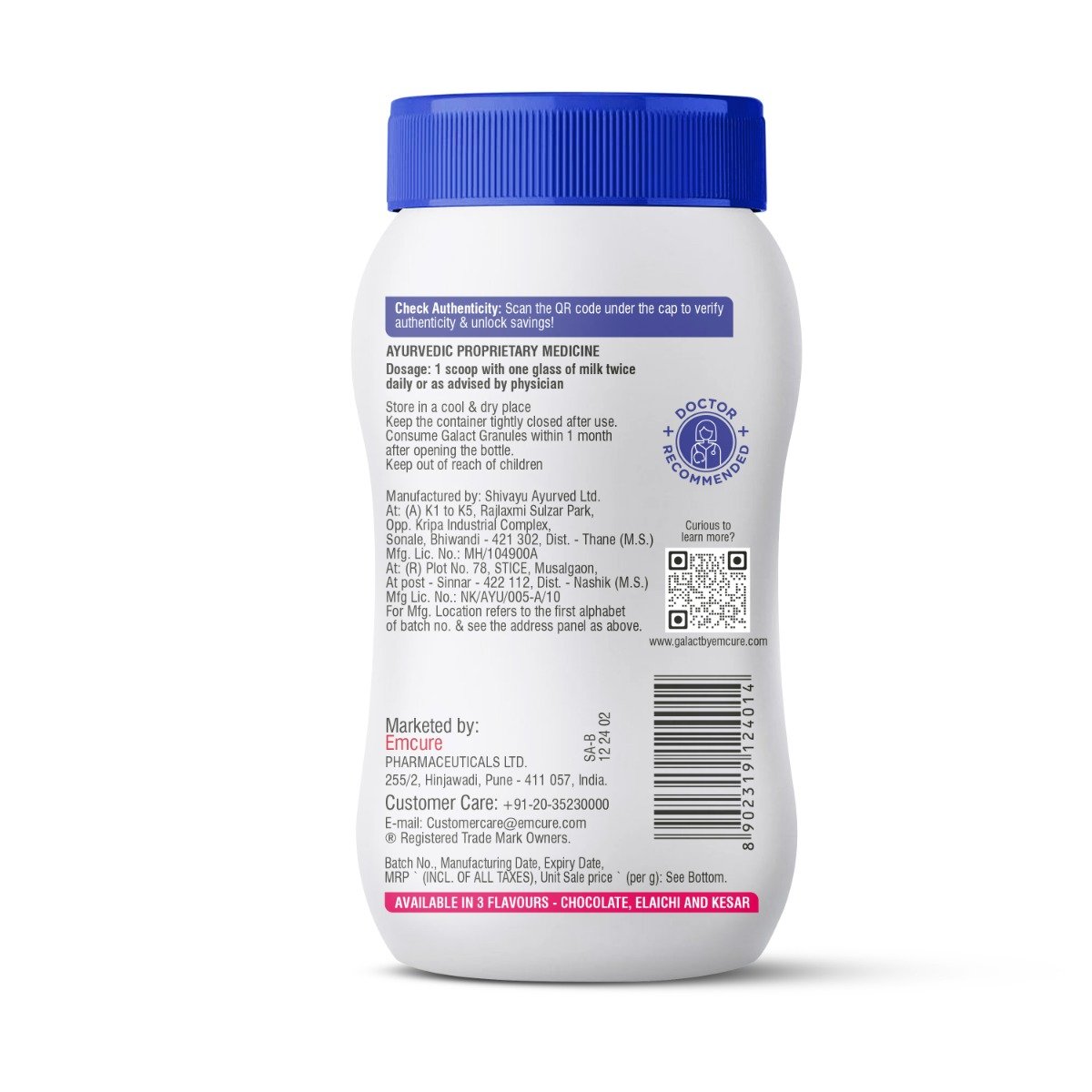 Galact Lactation Granules Chocolate Flavour with Shatavari, 400 gm, Pack of 1 Galact Lactation Granules Chocolate Flavour with Shatavari, 400 gm, Pack of 1