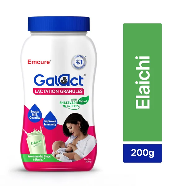 Galact Lactation Elaichi Flavour Granules, 200 gm
