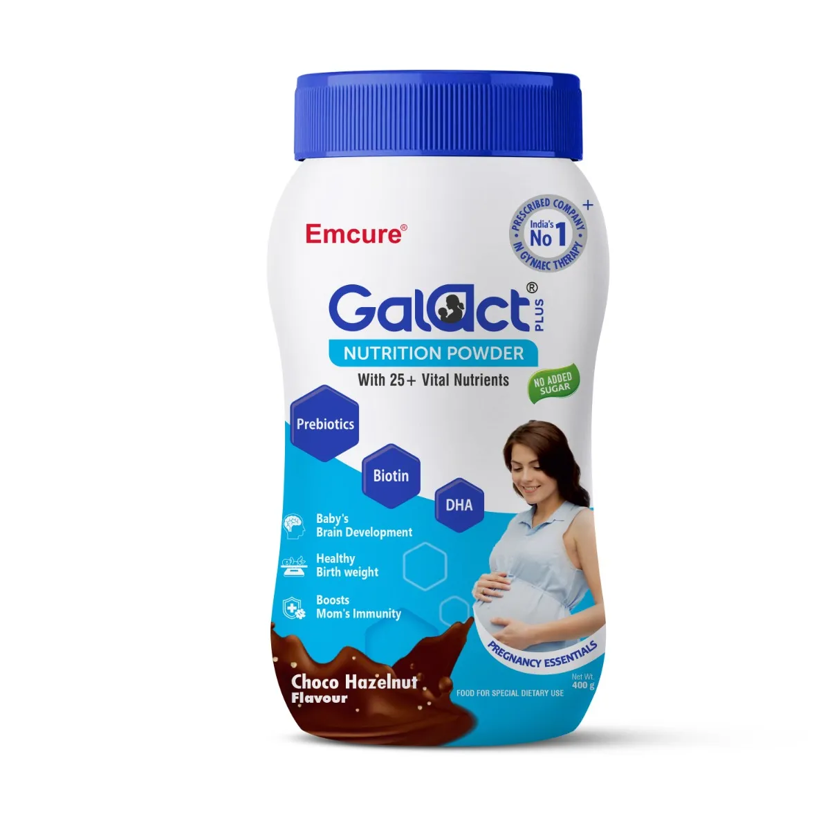 Buy Galact Plus Pregnancy Nutrition Choco Hazelnut Flavour Powder