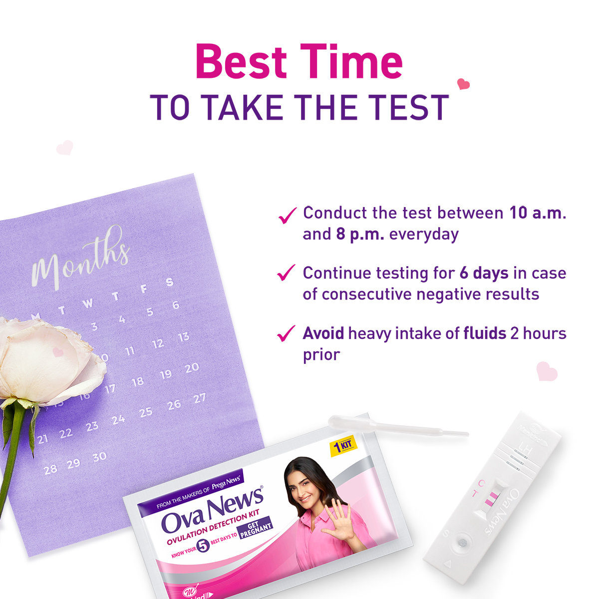 Ova News Ovulation Detection Kit, 6 Count, Pack of 1 Ova News Ovulation Detection Kit, 6 Count, Pack of 1