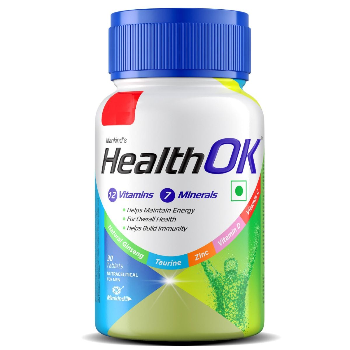 Buy Health OK Multivitamin & Multimineral, 30 Tablets Online