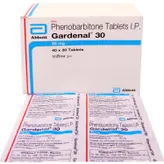 Gardenal 30 Tablet 30's, Pack of 30 TABLETS