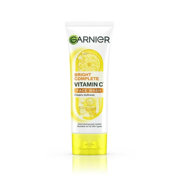 Garnier Bright Complete Vitamin C Face Wash, 50 gm, Pack of 1