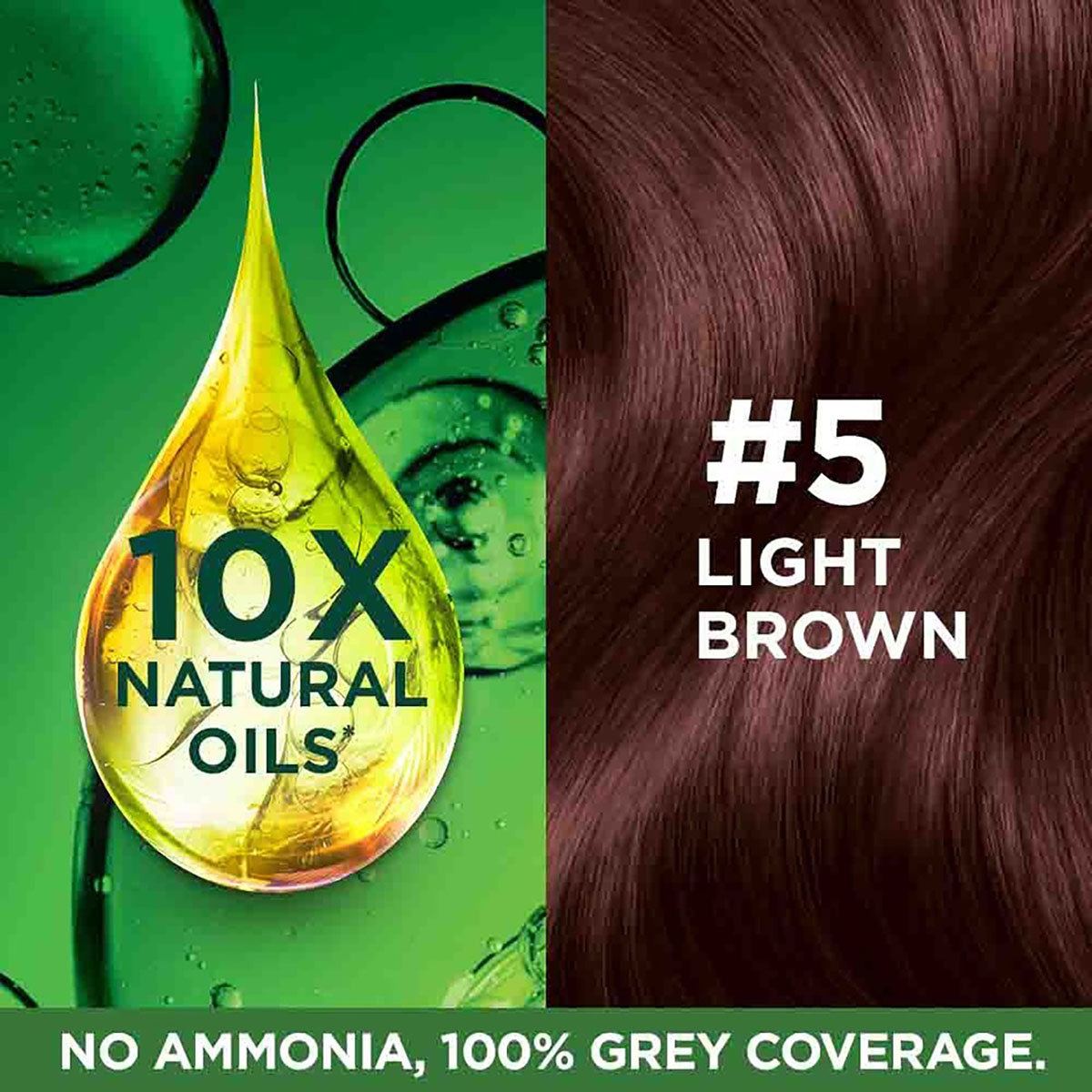 Garnier Color Naturals Shade 5 Light Brown Creme Hair Color, 1 Kit, Pack of 1 Garnier Color Naturals Shade 5 Light Brown Creme Hair Color, 1 Kit, Pack of 1
