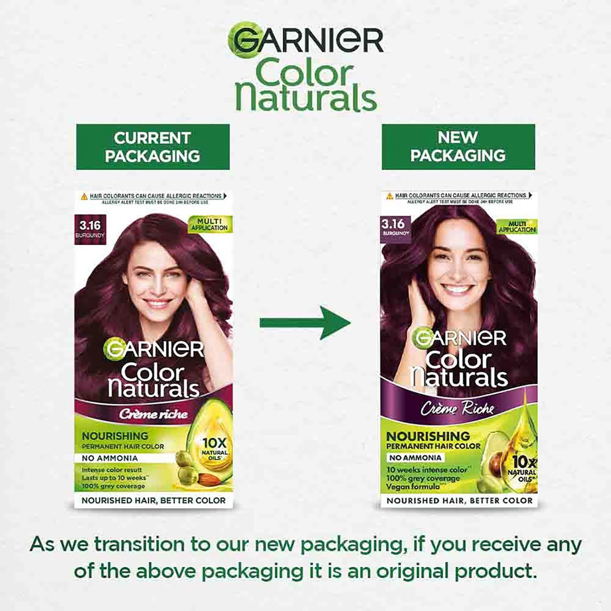 Garnier Color Naturals Shade 3.16 Burgundy Crème Hair Color, 1 Kit, Pack of 1 Garnier Color Naturals Shade 3.16 Burgundy Crème Hair Color, 1 Kit, Pack of 1