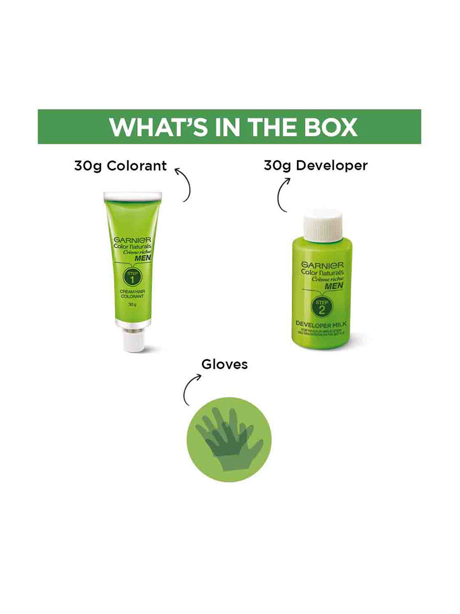 Garnier Color Naturals Men Shade 3.16 Hair Color, Burgundy, 1 Count (30ml + 30gm), Pack of 1 Garnier Color Naturals Men Shade 3.16 Hair Color, Burgundy, 1 Count (30ml + 30gm), Pack of 1