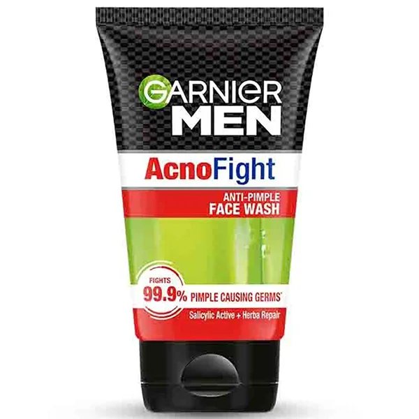 Garnier Men Acno Fight Anti-Pimple Face Wash, 100 gm