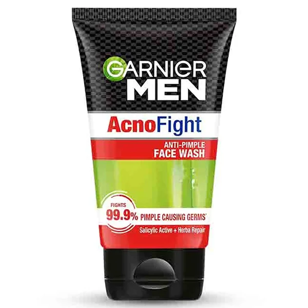 Garnier Men Acno Fight Anti-Pimple Face Wash, 100 gm, Pack of 1