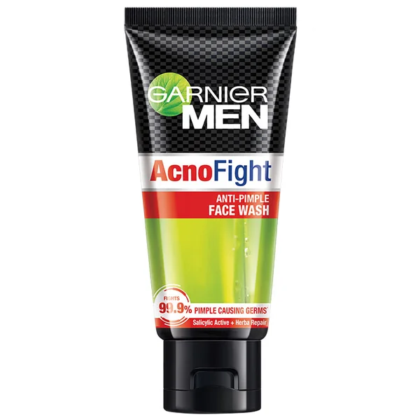 Garnier Men Acno Fight Anti-Pimple Face Wash, 50 gm, Pack of 1