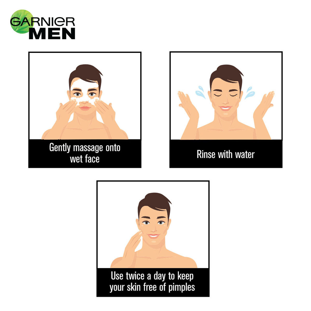 Garnier Men Acno Fight Anti-Pimple Face Wash 50 gm | Salicylic Acid & Herba Repair | Fights 99.9% Pimple Causing Germs | For Pimple Problem, Pack of 1 Garnier Men Acno Fight Anti-Pimple Face Wash 50 gm | Salicylic Acid & Herba Repair | Fights 99.9% Pimple Causing Germs | For Pimple Problem, Pack of 1