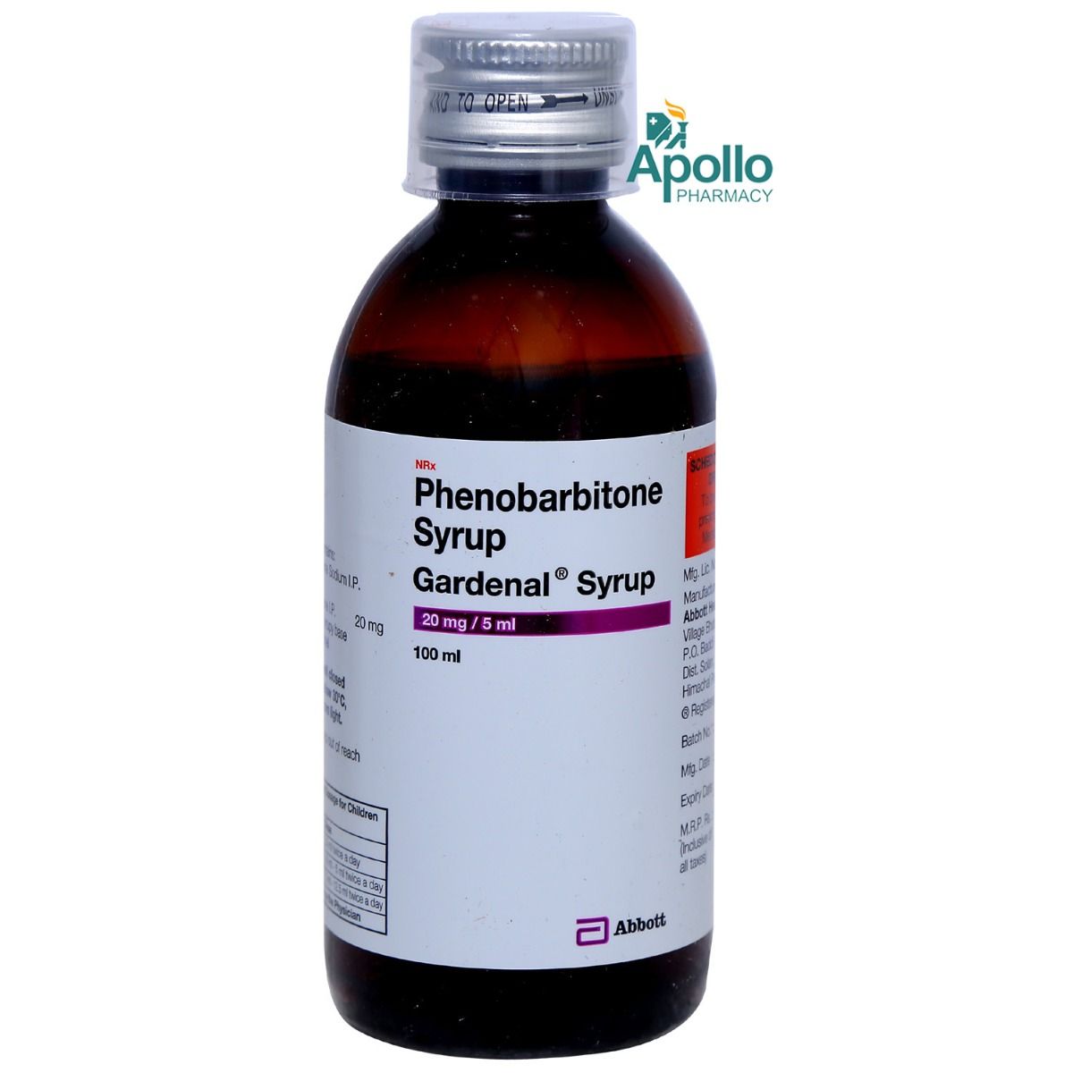 Gardenal Syrup 100 ml Gardenal Syrup 100 ml
