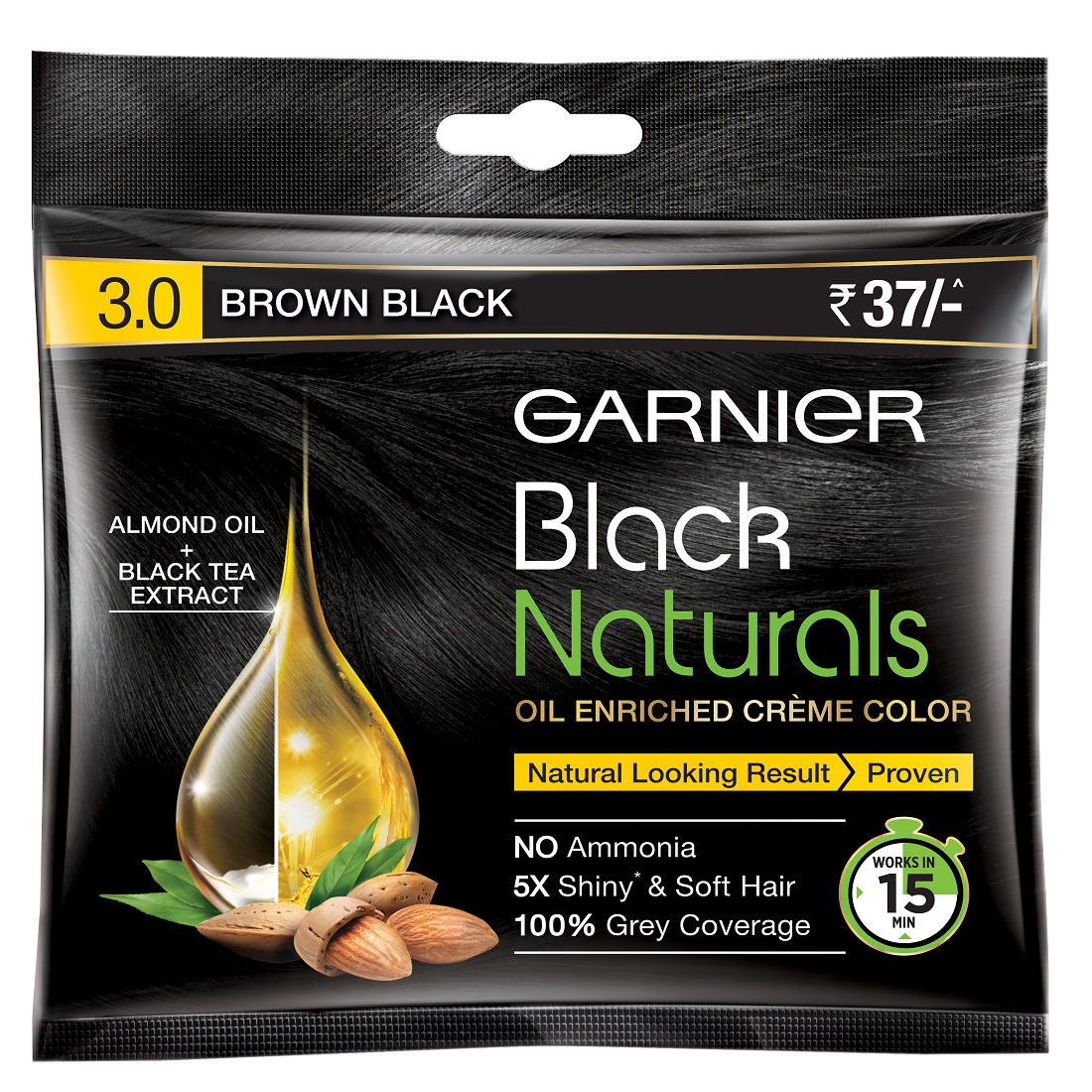Garnier 4 0 Natural Brown Hair Color  MRP 39   Mini Market  Mini  market is your Supermarket