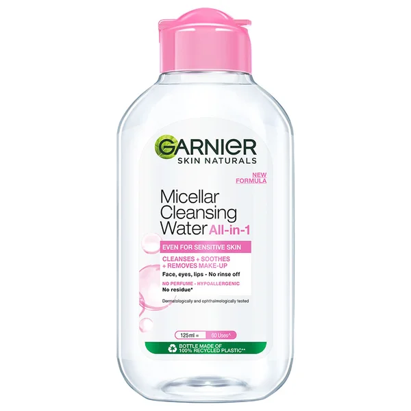 Garnier Skin Naturals Micellar Cleansing Water, 125 ml, Pack of 1