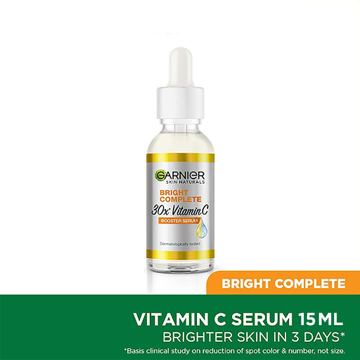 Garnier Skin Naturals Bright Complete 30X Vitamin C Booster Serum, 15 ml, Pack of 1 Garnier Skin Naturals Bright Complete 30X Vitamin C Booster Serum, 15 ml, Pack of 1