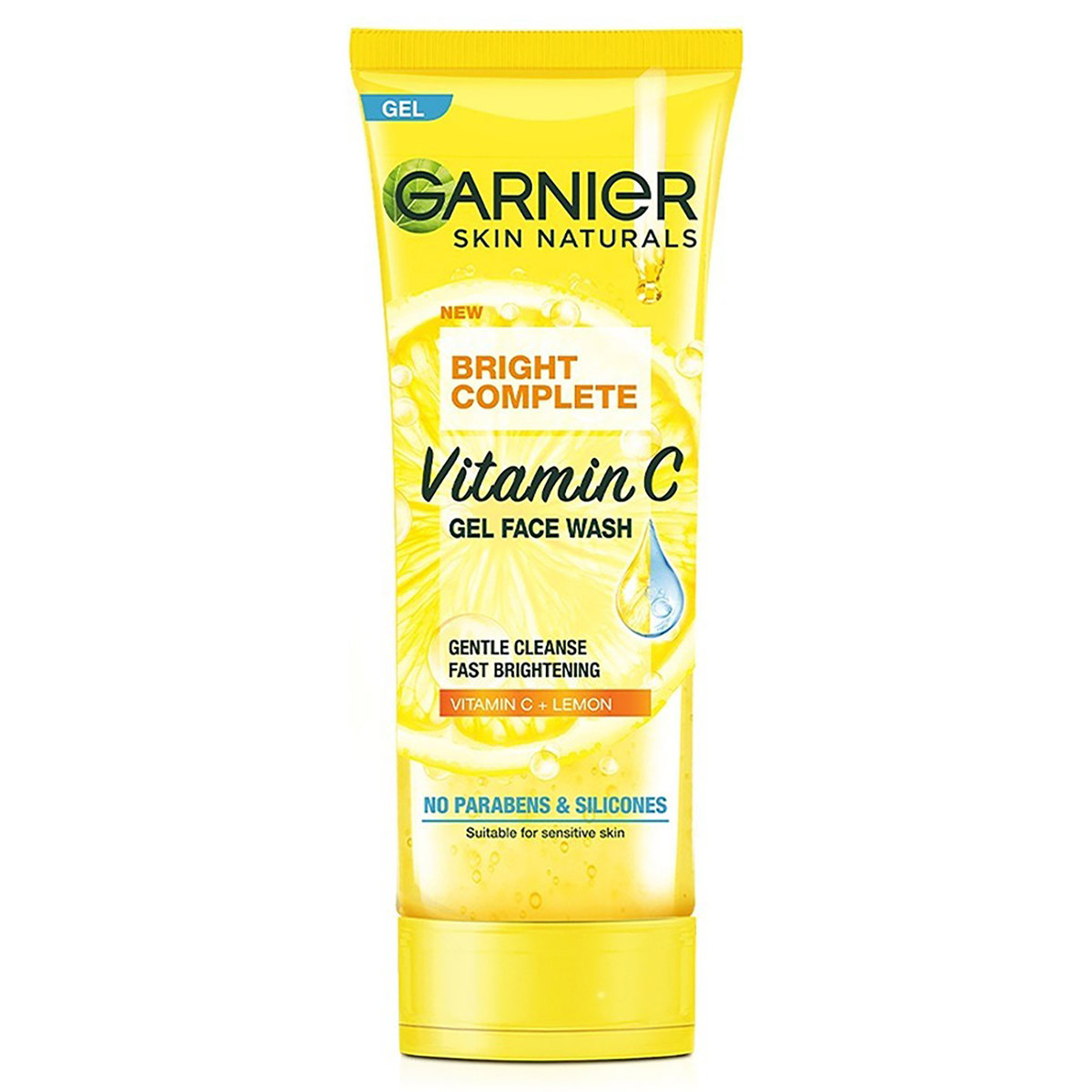 Garnier Bright Complete Vitamin C Gel Face Wash 100 gm| Vitamin C & Lemon | Gentle Cleansing | Instant Brightening | Lightweight & Non Sticky | For Sensitive Skin, Pack of 1 Garnier Bright Complete Vitamin C Gel Face Wash 100 gm| Vitamin C & Lemon | Gentle Cleansing | Instant Brightening | Lightweight & Non Sticky | For Sensitive Skin, Pack of 1