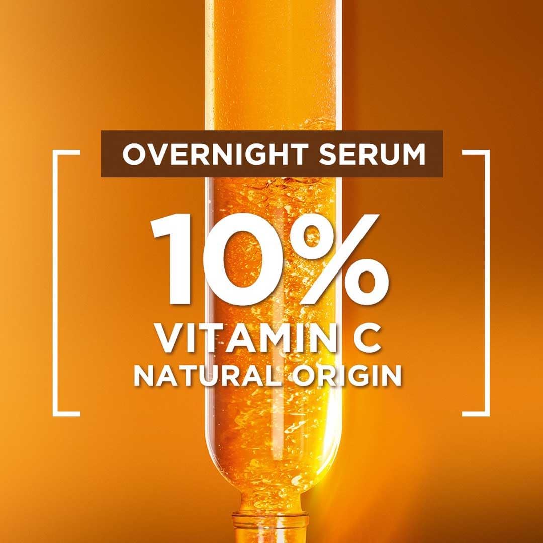 Garnier Bright Complete Night Vitamin C Serum with 10% Pure Vitamin C, 30 ml, Pack of 1 Garnier Bright Complete Night Vitamin C Serum with 10% Pure Vitamin C, 30 ml, Pack of 1