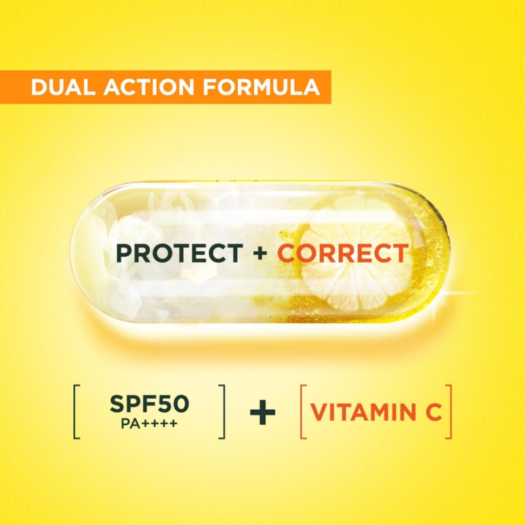 Garnier Super UV Invisible SPF 50+ PA++++ Serum Sunscreen, 30 ml, Pack of 1 Garnier Super UV Invisible SPF 50+ PA++++ Serum Sunscreen, 30 ml, Pack of 1