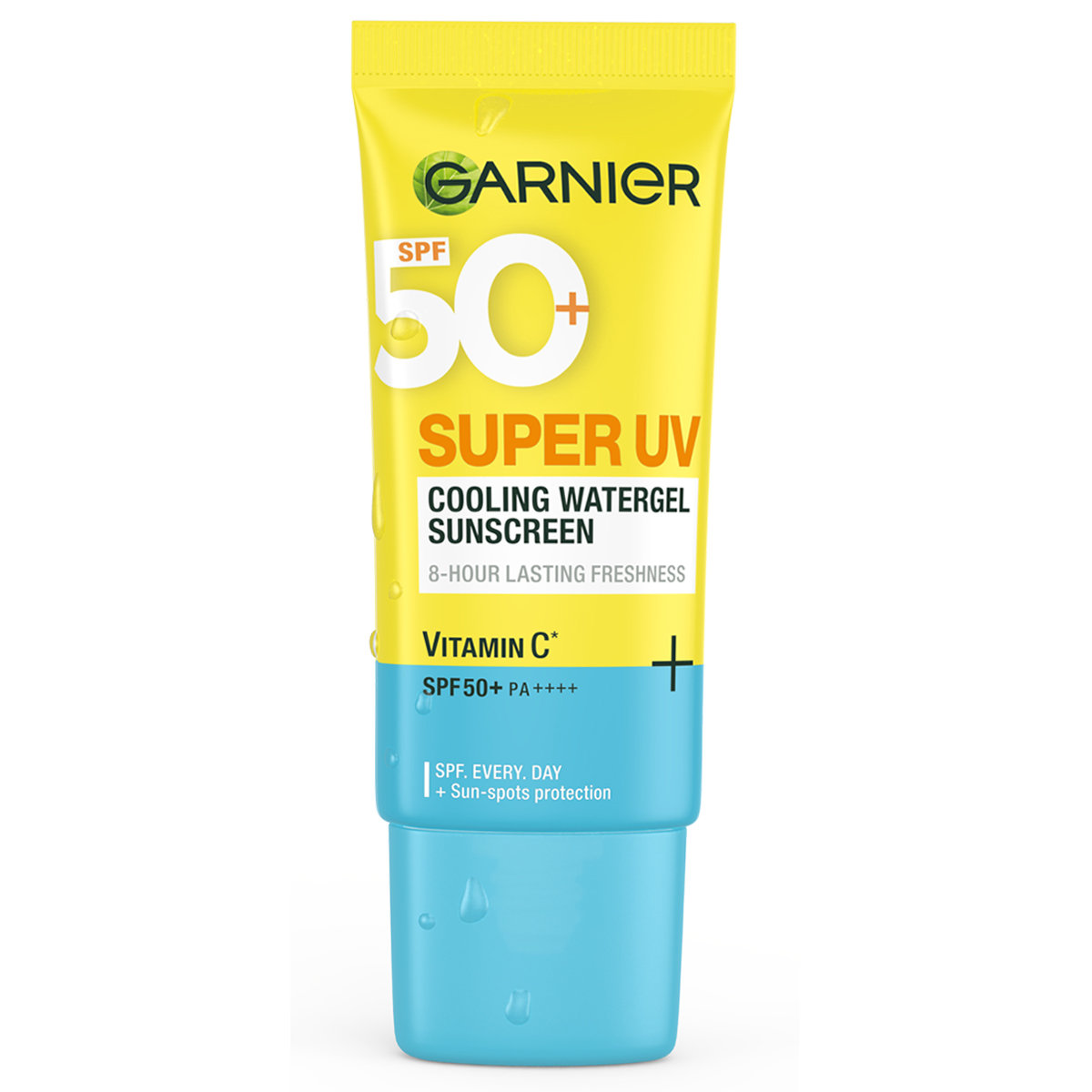 Garnier Super UV SPF 50+ PA++++ Cooling Water Gel Sunscreen, 30 ml, Pack of 1 Garnier Super UV SPF 50+ PA++++ Cooling Water Gel Sunscreen, 30 ml, Pack of 1