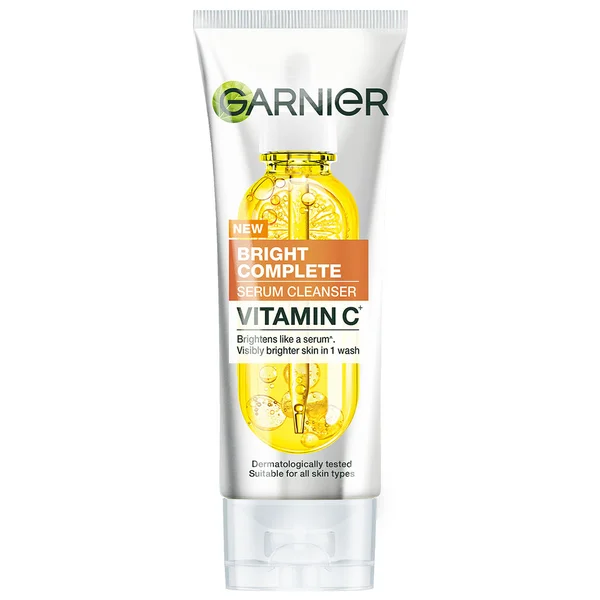 Garnier Bright Complete Vit-C Serum Cleanser, 50 gm