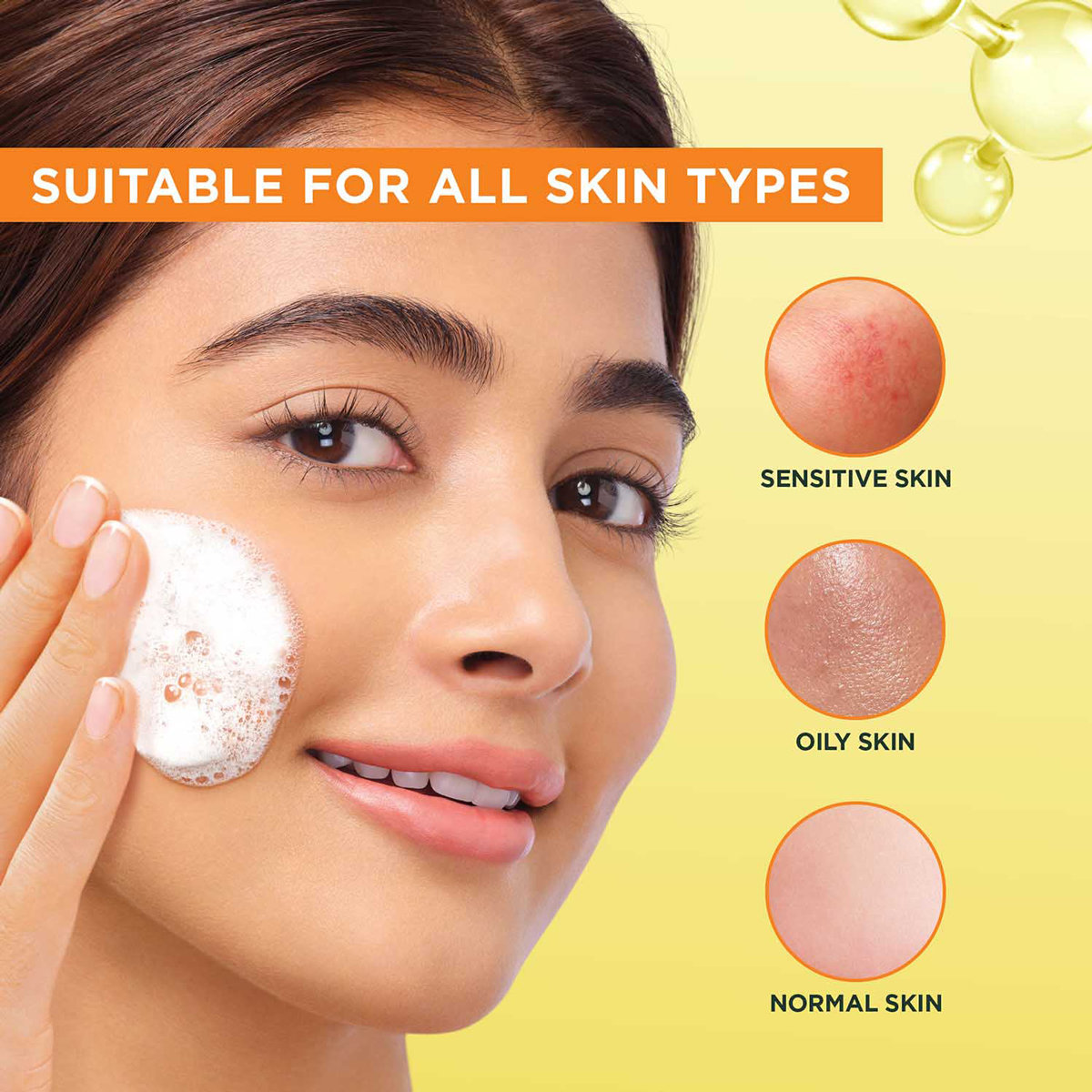 Garnier Bright Complete Vit-C Serum Cleanser, 100 gm, Pack of 1 Garnier Bright Complete Vit-C Serum Cleanser, 100 gm, Pack of 1