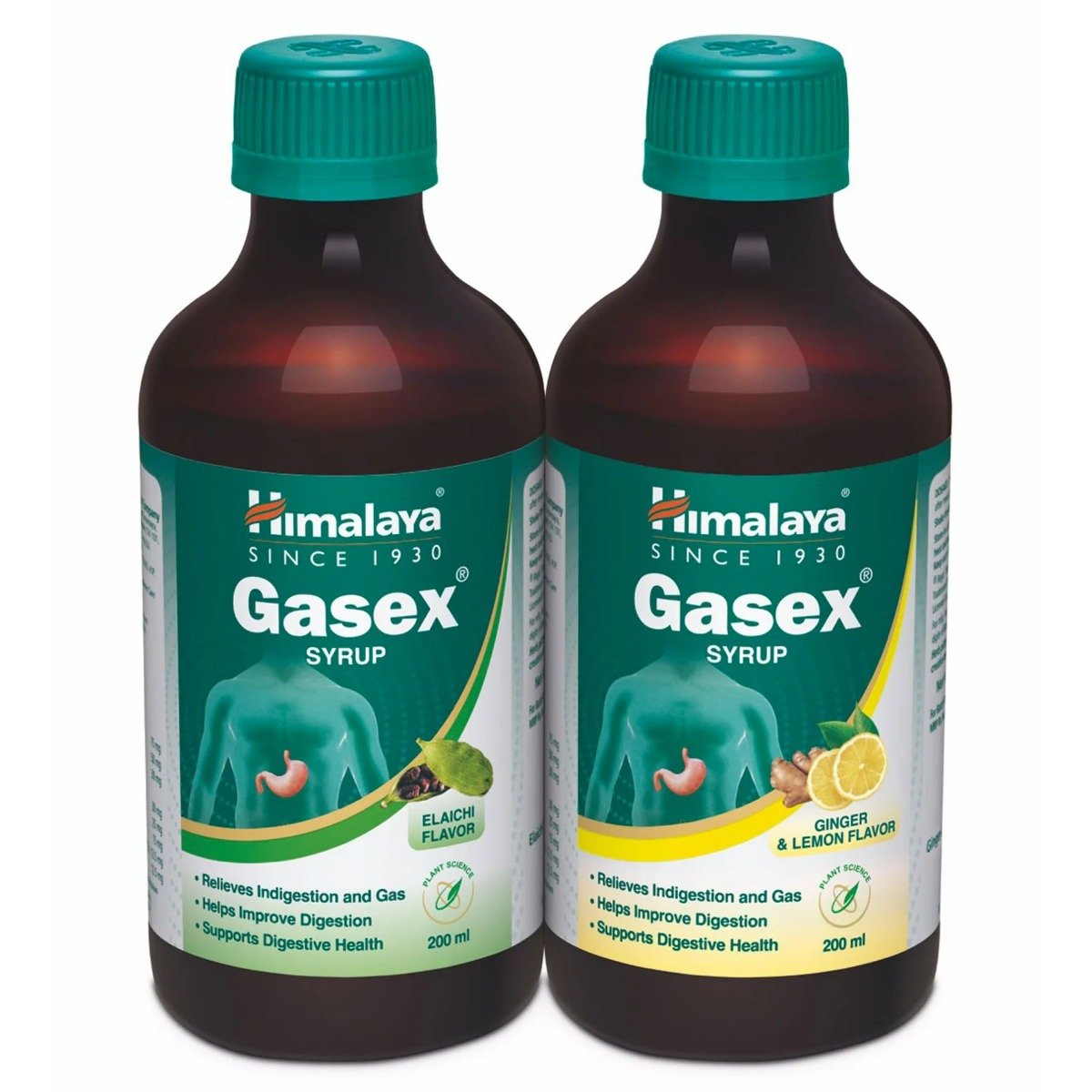 Himalaya Gasex Elaichi Flavour Syrup, 200 ml, Pack of 1 Himalaya Gasex Elaichi Flavour Syrup, 200 ml, Pack of 1