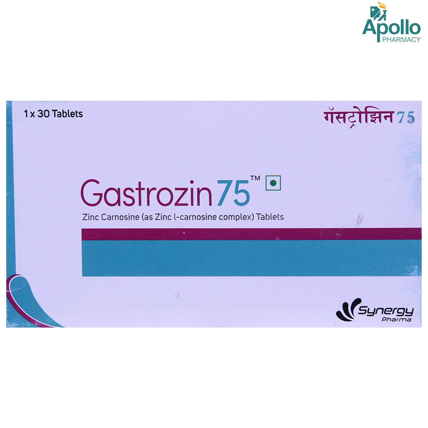 Buy Gastrozin 75 Tablet 30's Online