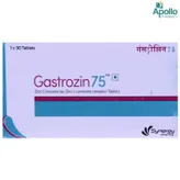 Gastrozin 75 Tablet 30's, Pack of 30 TABLETS