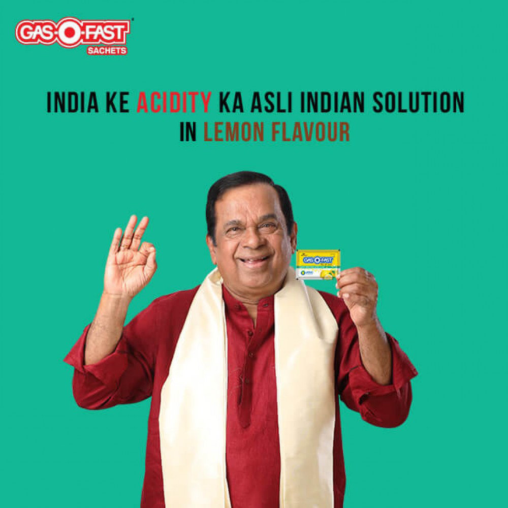 Gas-O-Fast Lemon Flavour Sachet, 5 gm, Pack of 1 Gas-O-Fast Lemon Flavour Sachet, 5 gm, Pack of 1