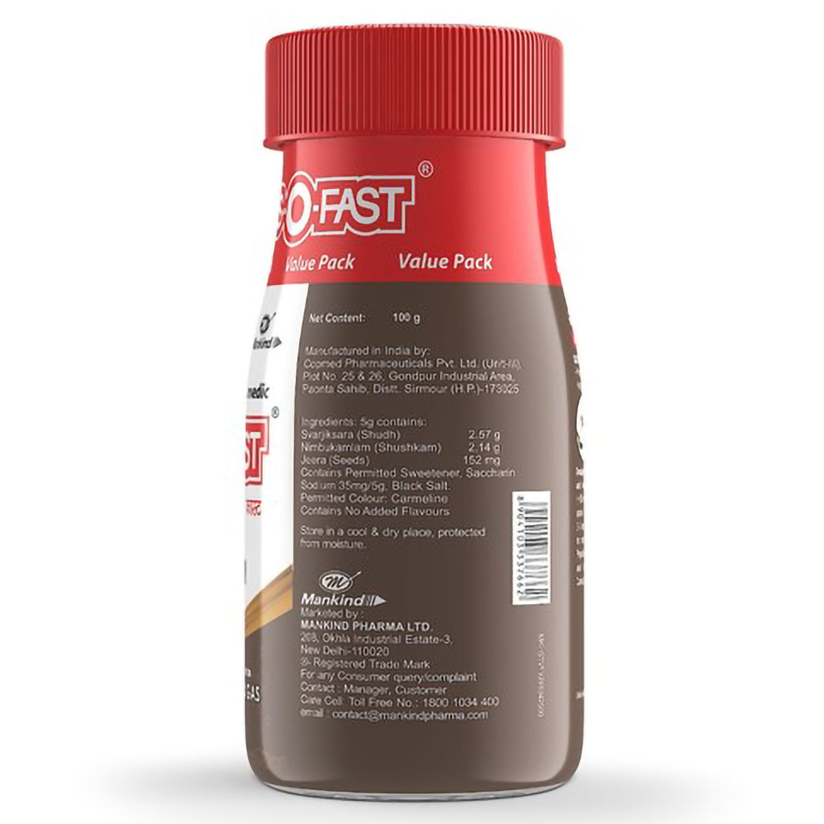 Gas-O-Fast Active Jeera Powder, 100 gm, Pack of 1 Gas-O-Fast Active Jeera Powder, 100 gm, Pack of 1