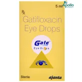 Gate Eye Drops 5 ml, Pack of 1 EYE DROPS