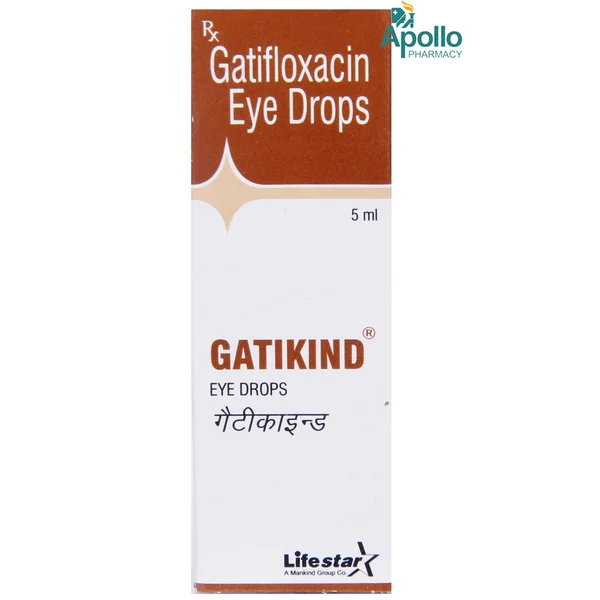 Gatikind Eye Drops 5 ml, Pack of 1 DROPS
