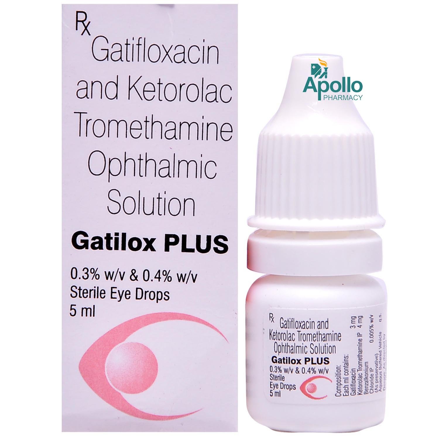 Gatilox Plus Eye Drop 5 ml, Pack of 1 EYE DROPS Gatilox Plus Eye Drop 5 ml, Pack of 1 EYE DROPS