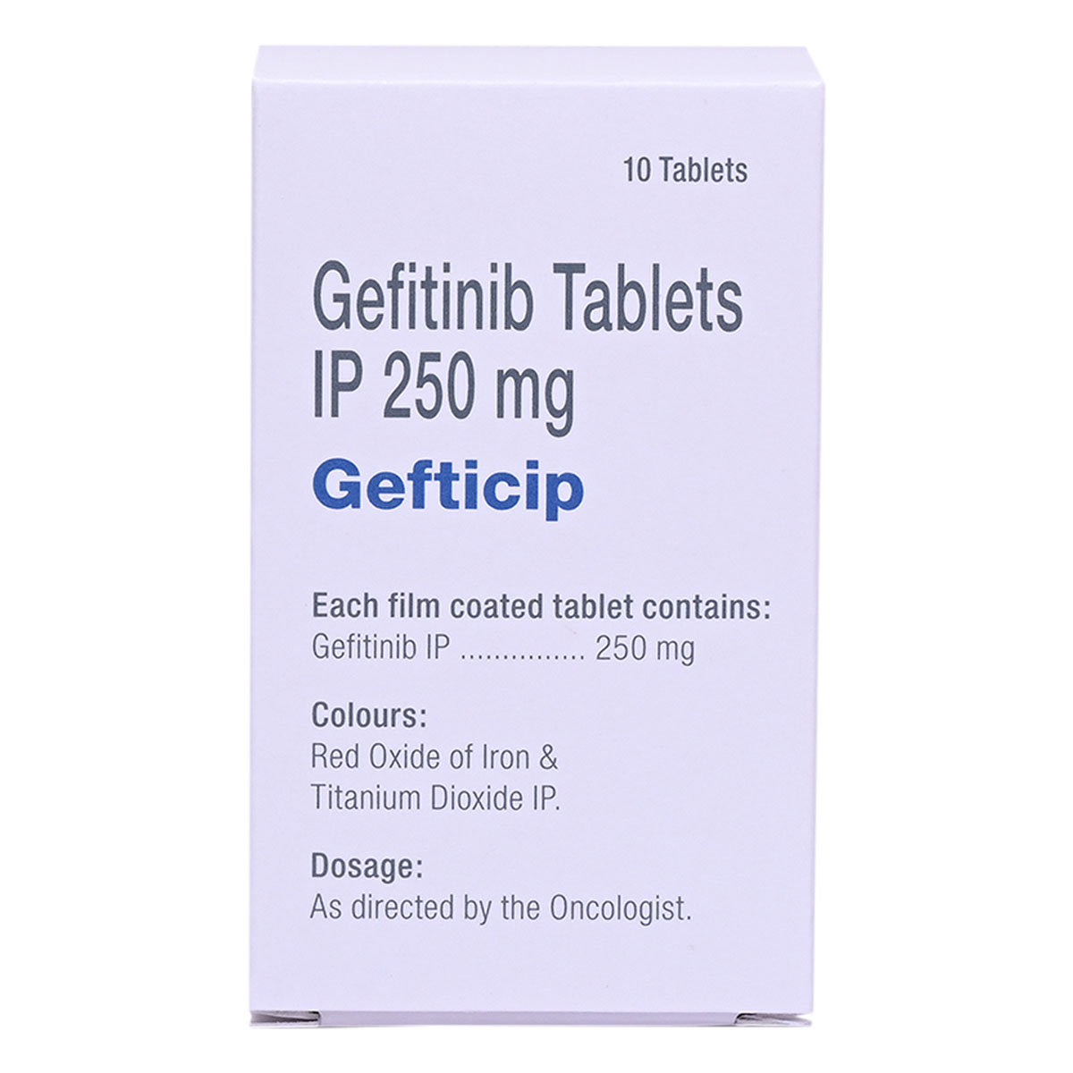 Gefticip 250 mg Tablet 10's, Pack of 1 TABLET Gefticip 250 mg Tablet 10's, Pack of 1 TABLET