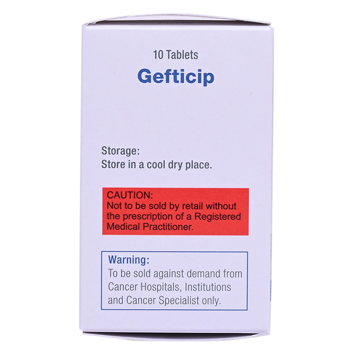 Gefticip 250 mg Tablet 10's, Pack of 1 TABLET Gefticip 250 mg Tablet 10's, Pack of 1 TABLET