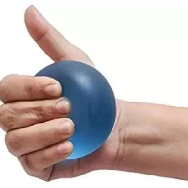 Gel Exercise Ball Hard Blue Sur-065, 1 Count
