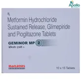 Geminor MP 2 Tablet 15's, Pack of 15 TABLETS