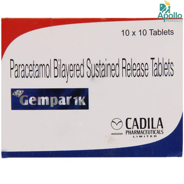 Gempar 1K Tablet 10's, Pack of 10 TABLETS