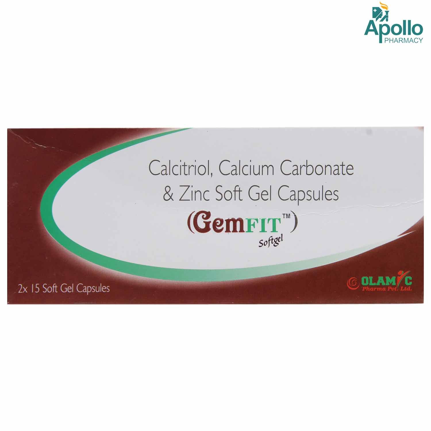 Buy Gemfit Softgel Capsule 15's Online