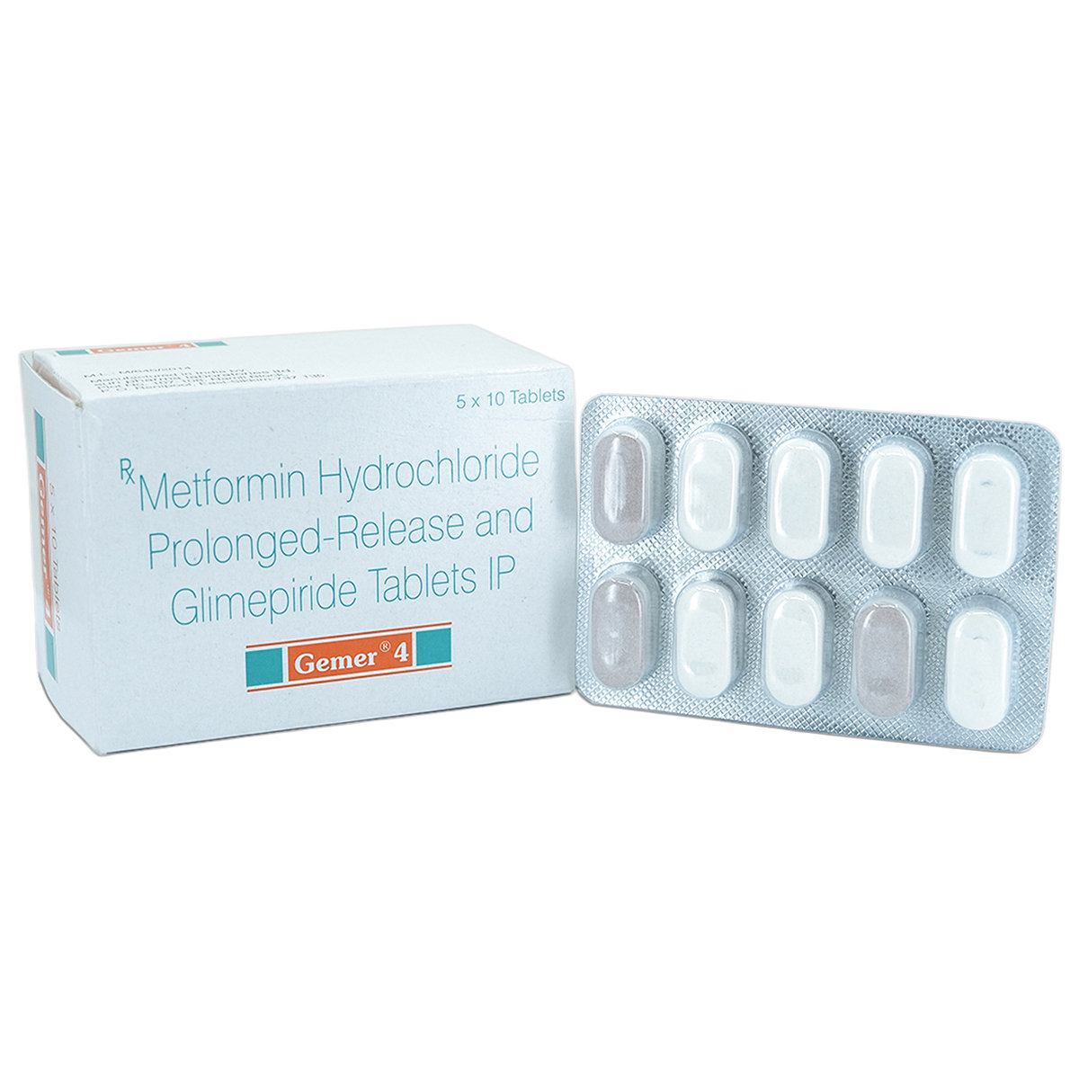 Gemer 4 mg Tablet 10's, Pack of 10 TABLETS Gemer 4 mg Tablet 10's, Pack of 10 TABLETS