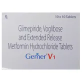 Gemer V 1 Tablet 10's, Pack of 10 TabletS