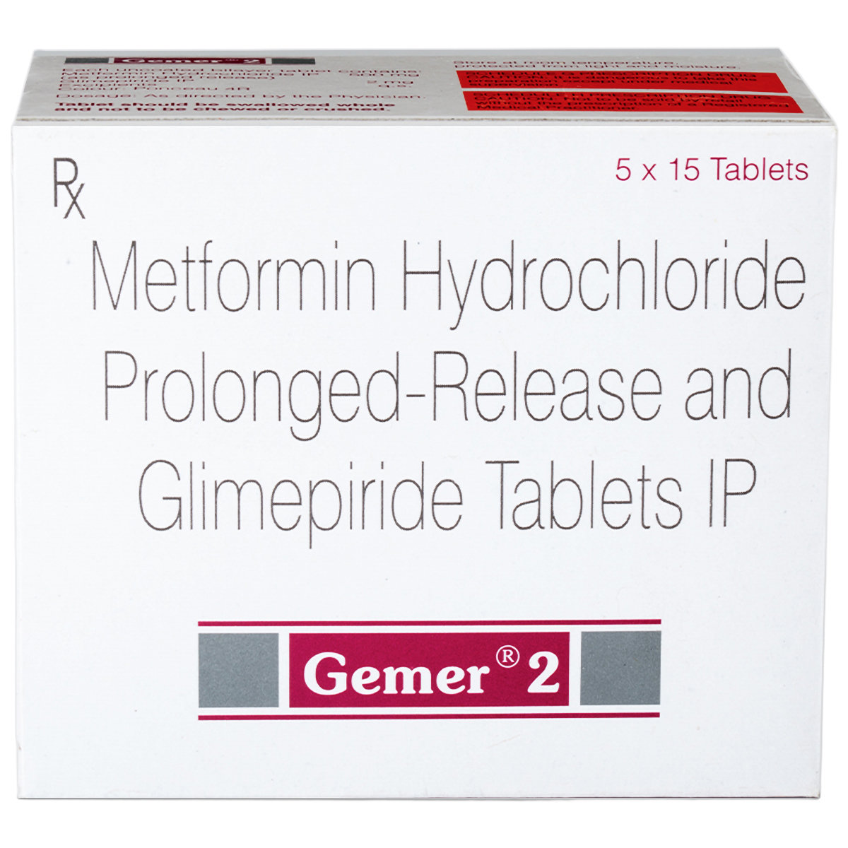 Gemer 2 Tablet 15's, Pack of 15 TABLETS Gemer 2 Tablet 15's, Pack of 15 TABLETS