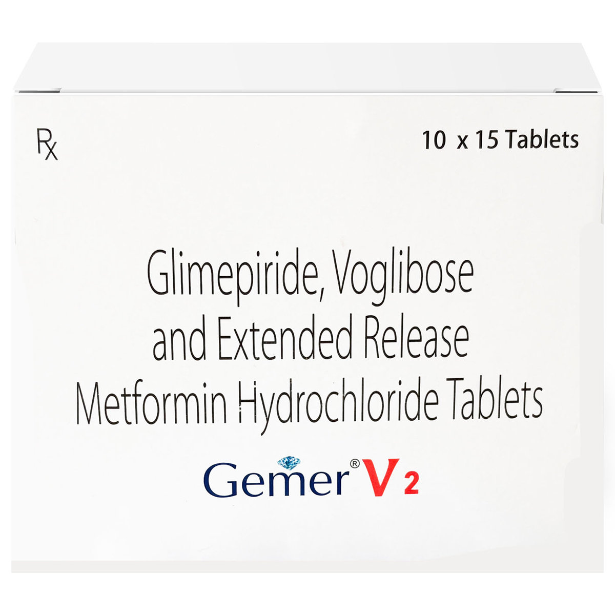 Gemer V 2 Tablet 15's, Pack of 15 TabletS Gemer V 2 Tablet 15's, Pack of 15 TabletS
