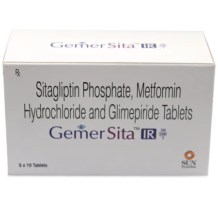 Gemer Sita IR 50/500/1 Tablet 10's
