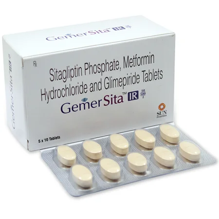 Gemer Sita IR 50/500/2 Tablet 10's