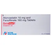 Genxvast F Tablet 10's, Pack of 10 TABLETS